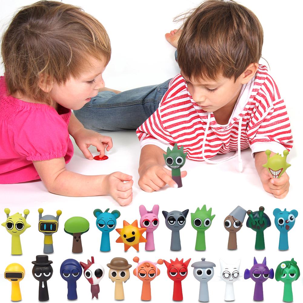 Funny Game Office Room Figurine Decor PVC Cartoon Figures Toys Model Doll Figurines for Adults