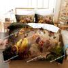 Set Biancheria da Letto 3D Gioco Ratchet & Clank Rift Apart Set Letto Stampato Copripiumino Lenzuolo Federa Letto Trapunta Morbida Matrimoniale Queen King Size