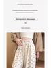 2025 Women's High Waist Soft Wide-Leg Pants with Bow, Slimming Fit, for Spring & Autumn