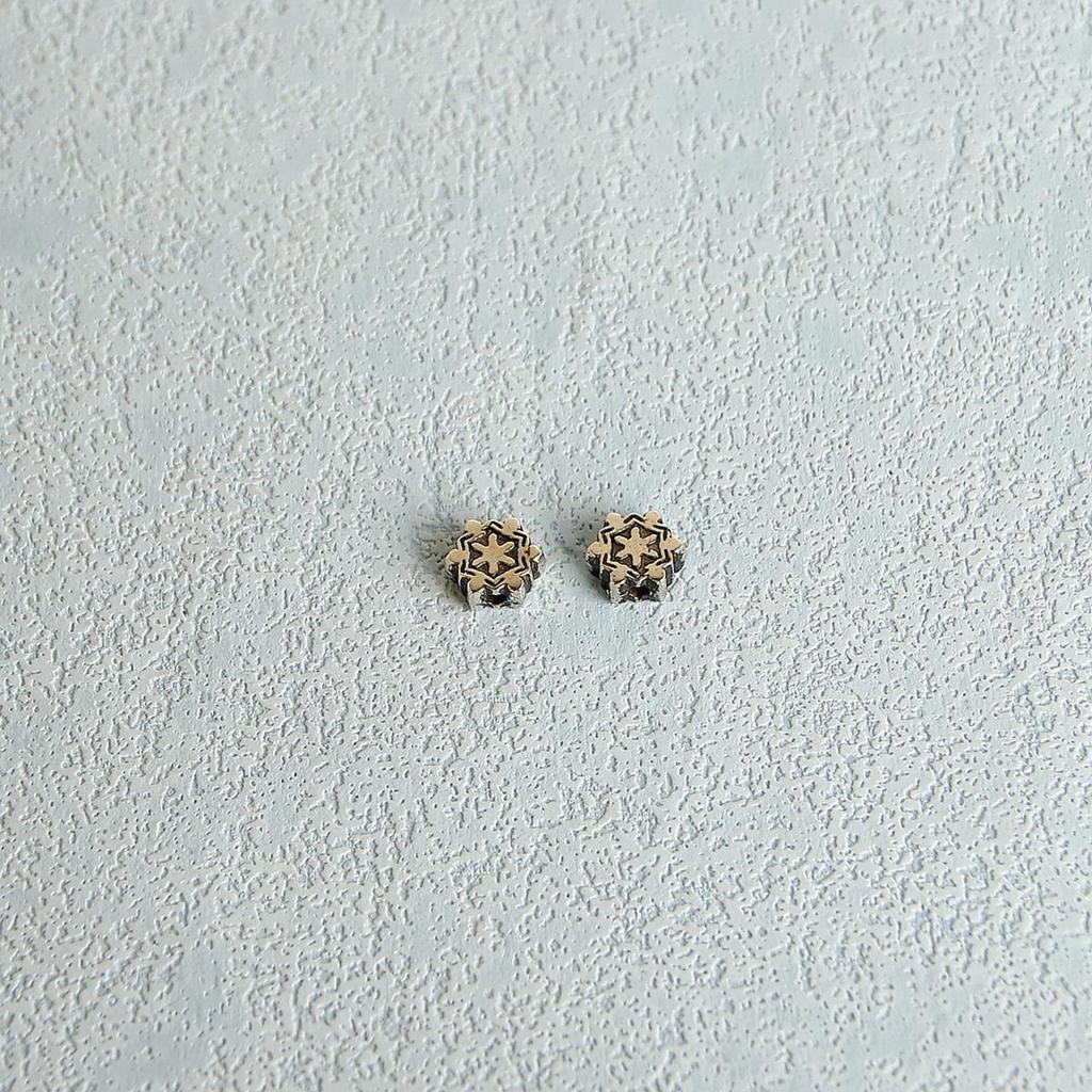 10pz Perline Distanziatrici Argento Vintage a Forma di Cuore e Fiore per Gioielli Fai da Te