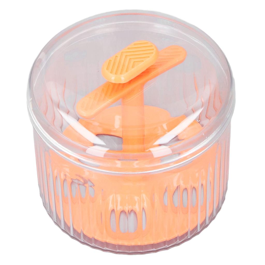 Extruded Meatball Maker with Lid 5 Hole Manual Press Transparent Meatball Maker for Home Kitchen