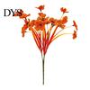 Lifelike Plastic Greenery Vines Autumn Artificial Flowers Bouquet, Realistic Floral Arrangement with Layered Quirky Fun Decor for Living Room