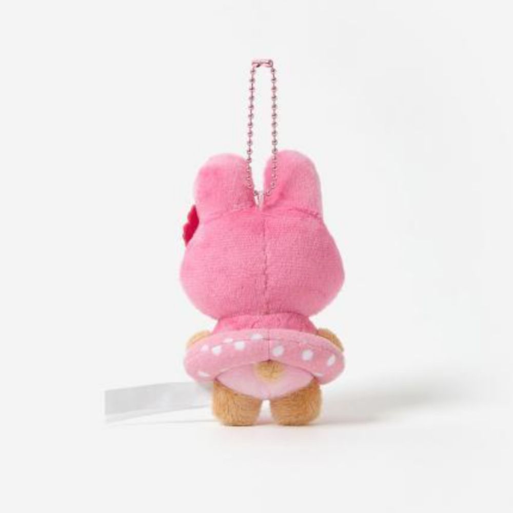 Olive Young x Sanrio Bräunungs My Melody Plüsch Schlüsselanhänger Anhänger Puppe Modell Spielzeug Niedliche Spielsachen Geburtstagsgeschenke