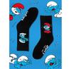 Носки длинные Smerfy Длинные носочки Черные Смурфы Папа Смурф & Весельчак