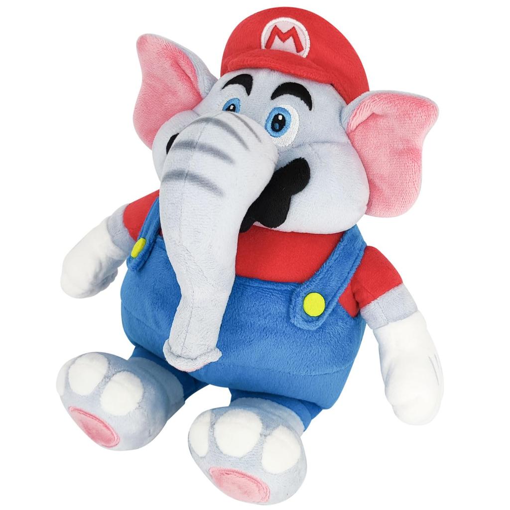 Sanei Boeki Super Mario Brothers Wonder Elephant Mario W15 X D14 X H26cm Plush SMW01 (S)