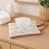 Baby Wipes Pouch Floral Quilted Portable Baby Organizer Bag Refillable Wet Wipes Bag