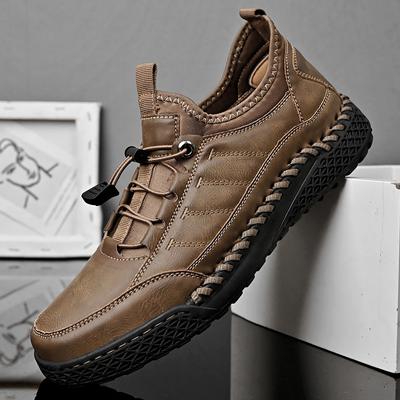Pánské ležérní boty venkovní Luxusní značka pravá kůže Pánské mokasíny Moccasins Prodyšné Černé boty na řízení pánské Velikost 38-46
