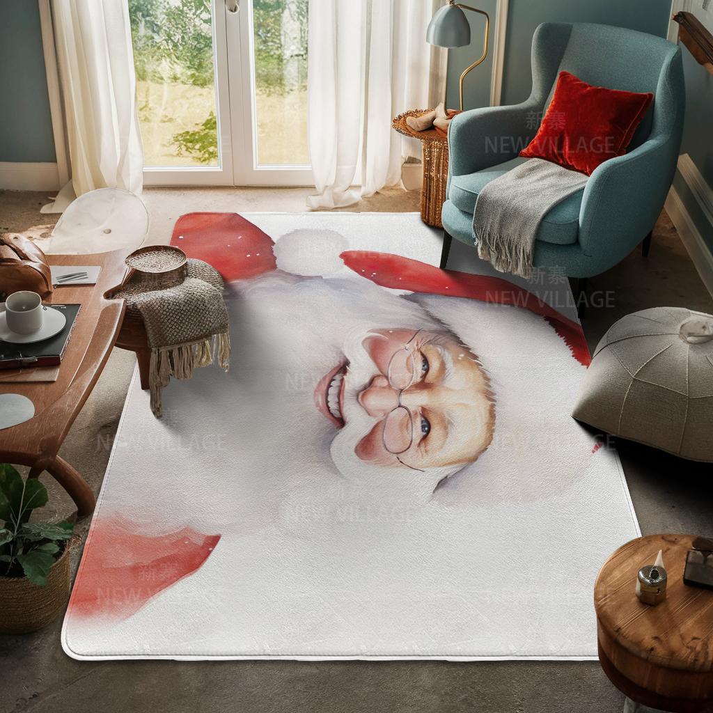 Koberec ke vchodu do domu Rohožka ke dveřím do domu Obývací pokoj Vana Koupelna Protiskluzové koberce s absorpcí vody vana Veselé Vánoce zima