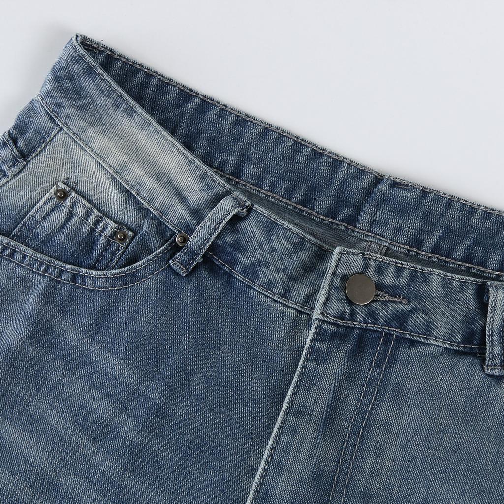 Women's Fashion Casual Versatile Vintage Wide Leg Jeans