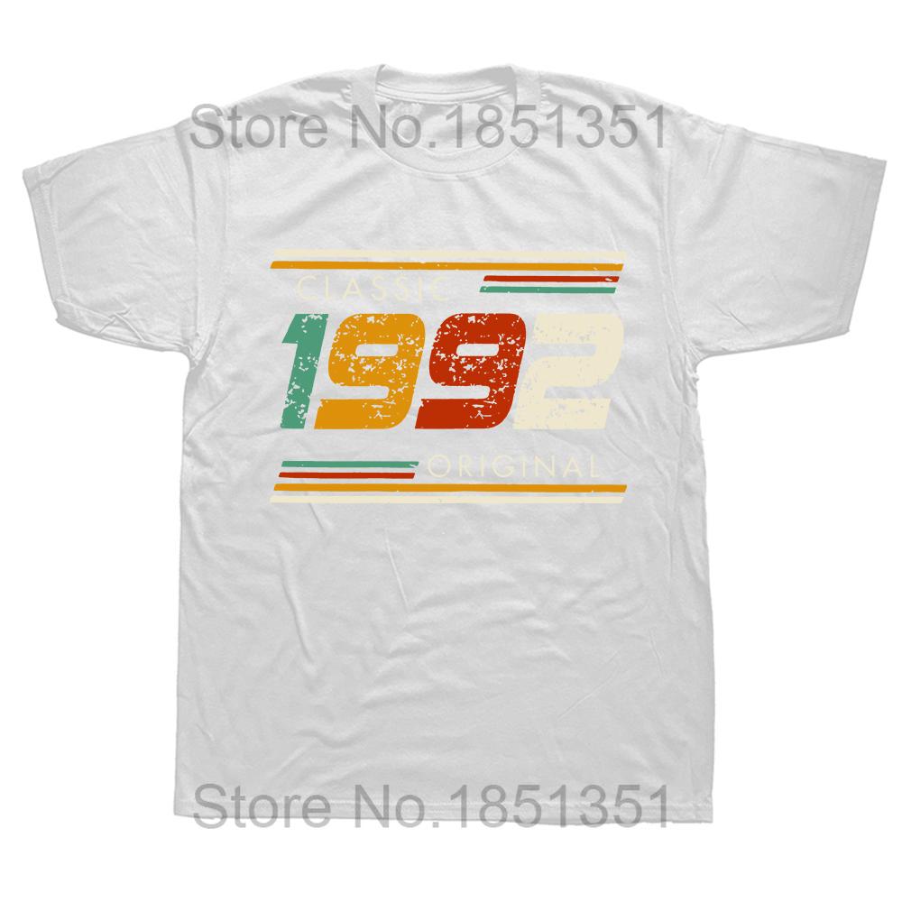Funny Made In 1992 Limited Edition Classic T Shirts Summer Graphic Cotton Streetwear Short Sleeve Birthday Gifts Tshirt Men
