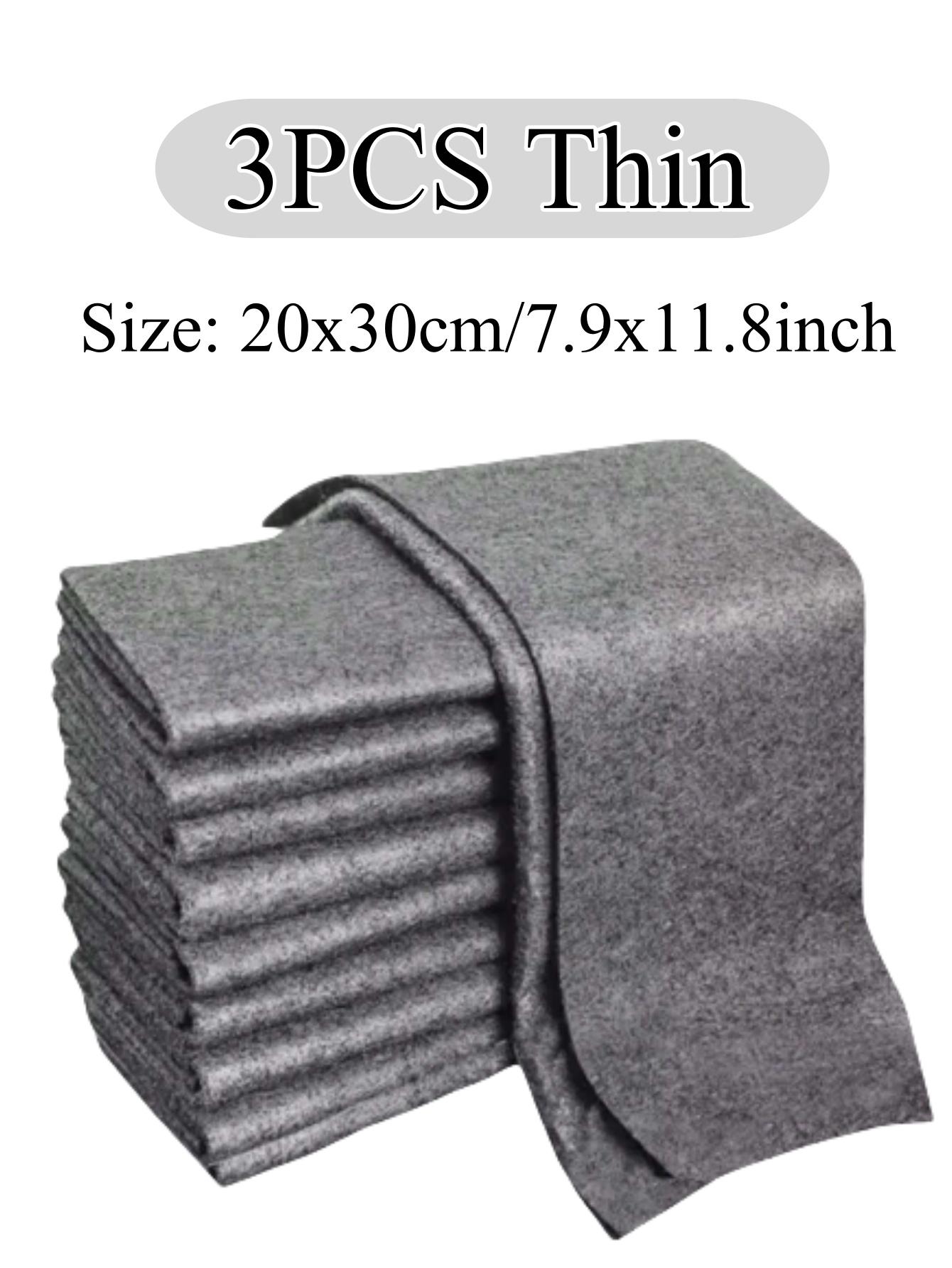 

10 Pcs Thickened Magic Cleaning Cloth,Reusable Microfiber Cleaning Cloth.Lint Free Cloth for Home,Window,Mirror Glass and Cars
