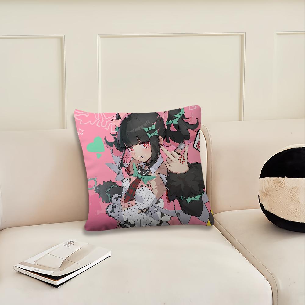 Game Zenless Zone Zero Nangong Yu cushion cover Pillow Cover Decoration Room Home Sofa living Office Car Nordic Simplicity