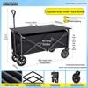 Foldable Portable Outdoor Camping Cart with Large Capacity