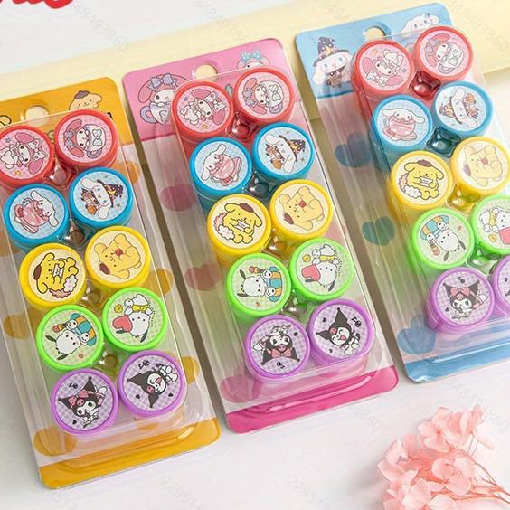 Tampon de Journal Clair Créatif Langlang Mountain Petit Monstre & Esprit Cochon Crapaud - Prix pour Enfants