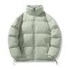 Giacca Invernale Ampia con Collo Alto Cappotto Casual Caldo Imbottito di Cotone