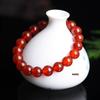 Red Agate Zodiac Bracelets for Men and Women - Natural Beads with Red String Chalcedony