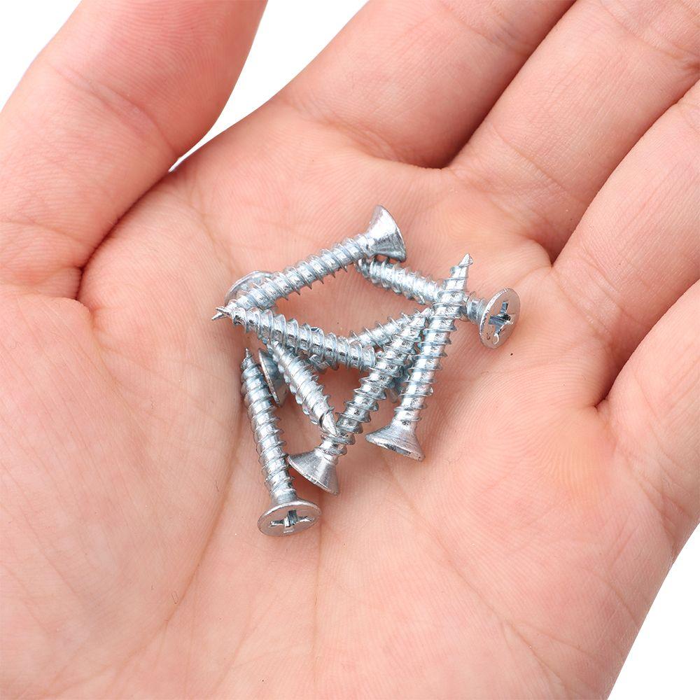 8 Sets Edelstahl Spiegelbefestigungsschraube Dekorationskappe Abdeckung Werbeschraube Nagel Schraube Dekorationskappe Möbelbeschläge