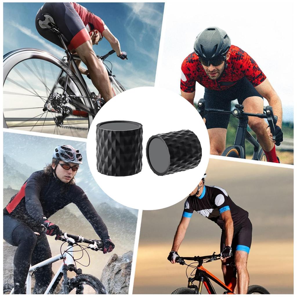 Handlebar End Cover - Silicone Handle Ends Sleeve Road Bike for Men Women Women Racing Commuting City Cycling Women