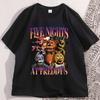 Five Nights At Freddys Tshirt Unisex Unisex Loose Cotton Funny T Shirt Casual Short Sleeve Round Neck Tees Printed Tops Clothing