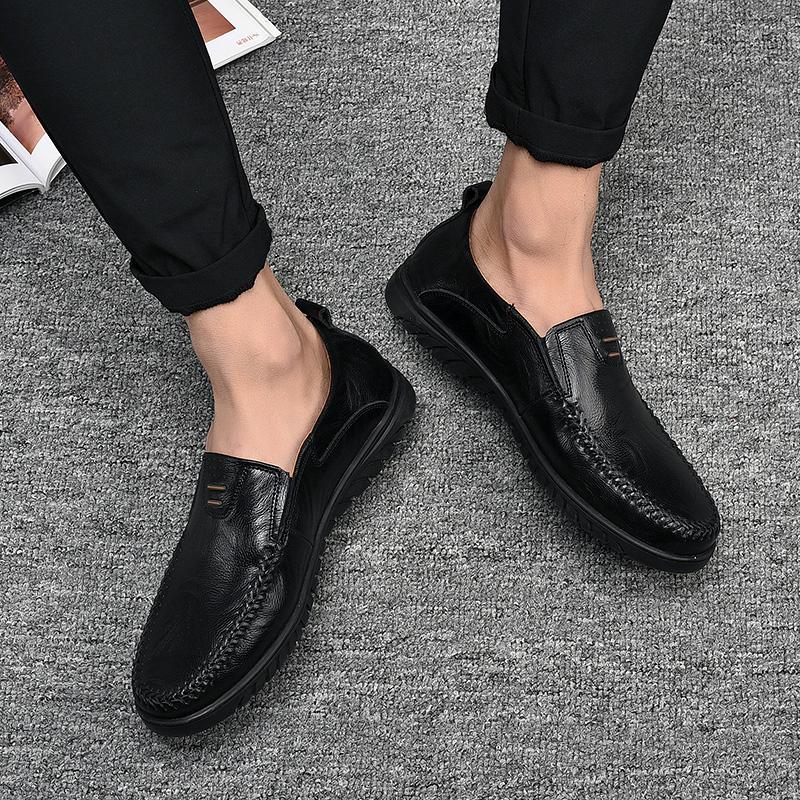 Britischer Stil Business-Schuhe Herren Halbschuhe Yuppie Casual Lederschuhe für Männer Formelle Leder Herren Abendschuhe