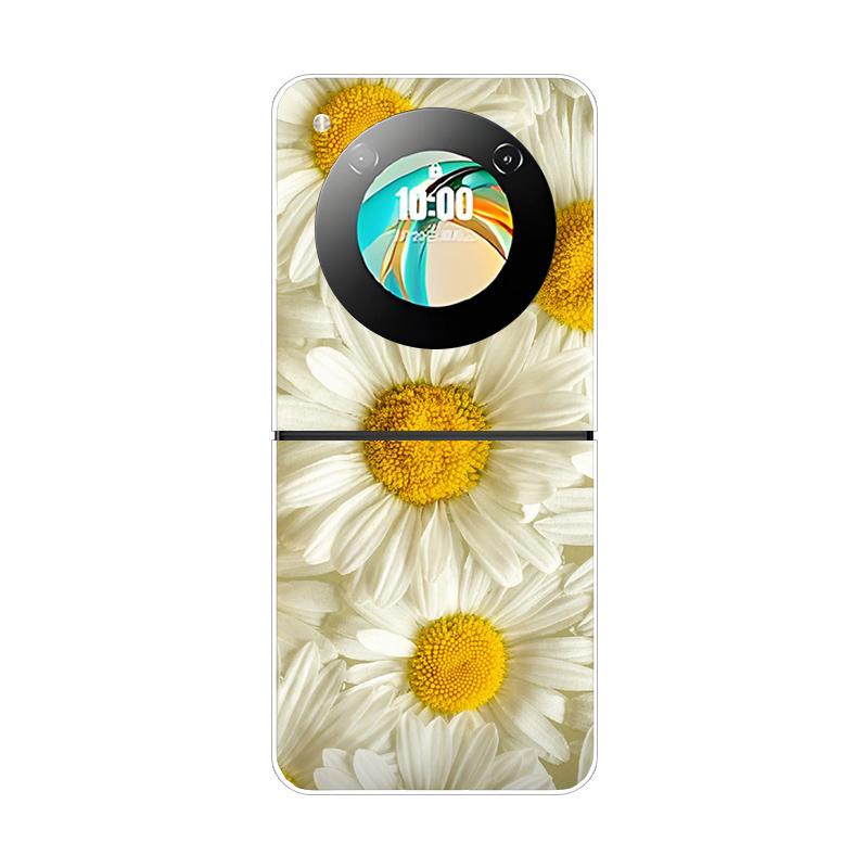 Pevný PC kryt pre ZTE Nubia Flip 2 Nárazuvzdorné puzdrá na telefón pre ZTE Libero Flip 2 5G Zadný priehľadný kryt Flip2 Coque Funda
