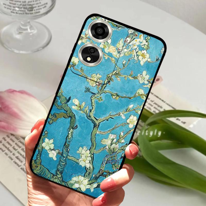 For Oppo A79 5G Case Shockproof Soft TPU Silicone Phone Cover For Oppo A79 5G Funda OppoA79 A 79 5G CPH2553 Capa Cartoon Painted