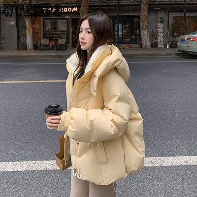 Winter Down Jacket for Women Short and Thick Cotton-padded Jacket Loose Korean Style Trendy Cotton-padded Jacket