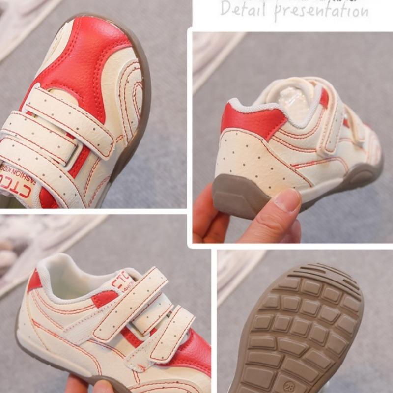 Hook Loop Casual Skate Shoes Ins Trendy Minimalist All-Match Flat White Sneakers Lightweight Retro Trainers for Students Girls