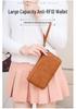 RFID Anti-Magnetic Multi-Functional Passport & Document Wallet with Zipper