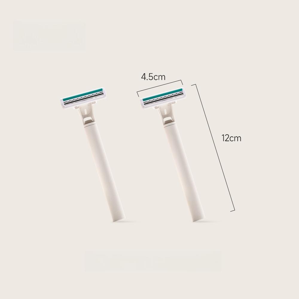 

Razor Double Blade For Women Armpit Hair Aloe Vera Moisturizing Painless Safe Hair Removal Tool 2 Pack rastrillos para afeitar