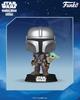 Star Wars The Mandalorian Glogoo Pop! & (back)