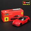 Bburago Série Ferrari Multiples Styles Sp3 F50 F12Tdf 488Gtb Laferrari Modèle de Voiture Collection Cadeau de Noël pour Enfants Jouets Pour Garçons