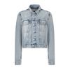 Minimalist Short Denim Jacket Women Jackets Light-Blue J20J2245441AA