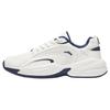 ACE Textile, Synthetic Leather Wear Resistant And Lightweight Low Top Chunky Sneakers Men's White Blue 912338802-6