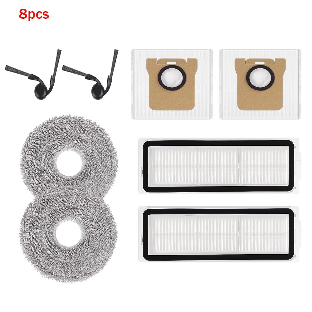 For Xiaomi 1 Pro/OV11GL Robot Vacuum Cleaner Accessories Dust Bags Mop Cloths Hepa Filter Side Brush Main Brush Part Replacement