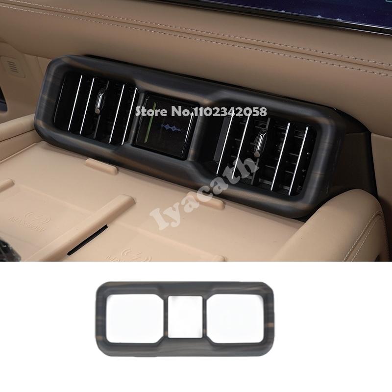 For BYD Leopard 8 FangChengBao 8 2024 2025 ABS Wood Door Handle Armrest Window Lift Switch Cover Gear Shift Panle AC Vent Cover