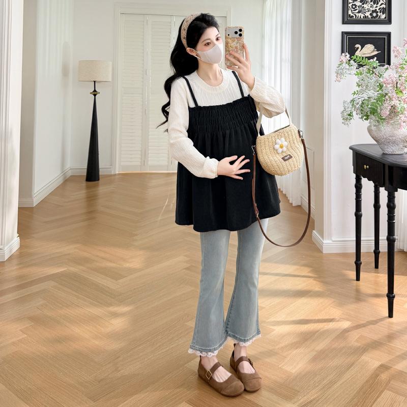 2026 Spring/Autumn Maternity Tops 2XL
