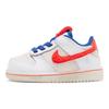 Nike Dunk Low TD Jahr des Hasen - White Rabbit Candy Baby-Sneakers Karmesinrot Varsity-Royal Sail FD4625-161