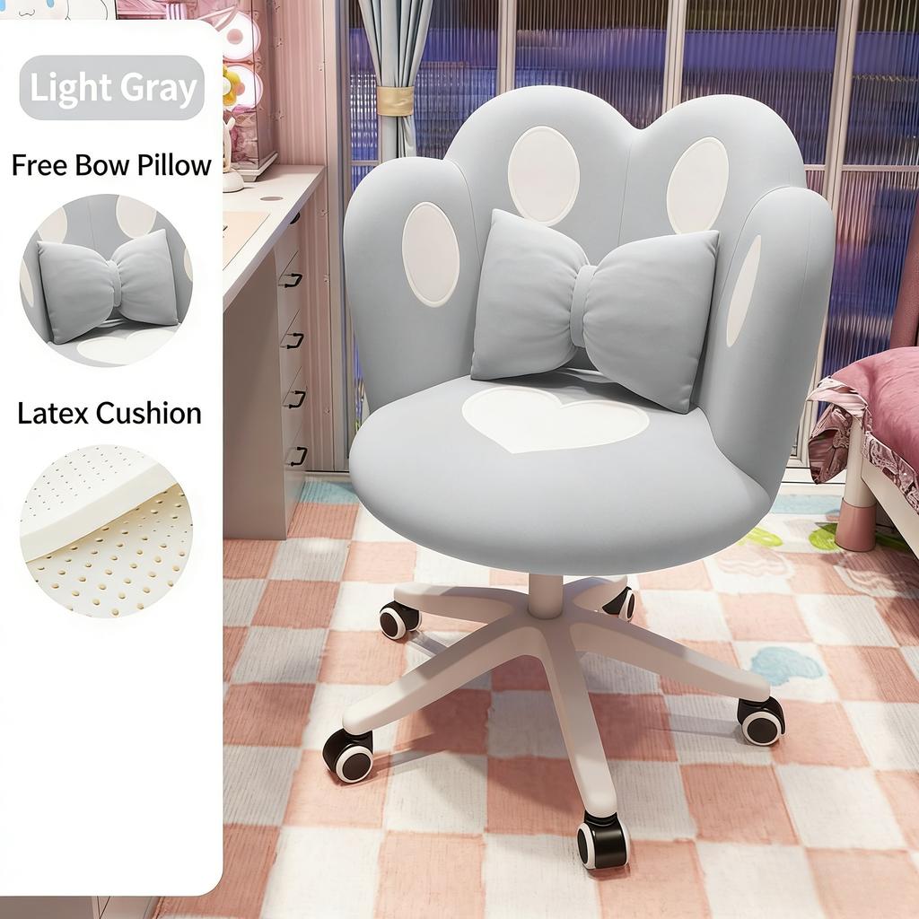 Computer Rotating Office Chair Comfortable Soft Bag Dress Table Luxurious Office Chair Ergonomic Lifting Backrest Swivel Chair