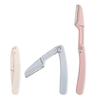 AugenbrauenrasiererFaltbare Augenbrauen-Trimmermesser, Gesichtsrasierer, Unisex Multi-Dermaplaning-Klingen Für Gesichtszweck-Rasierer(6 Stück, Mehrfarbig)