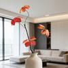 Artificial Fall Leaves Stems Realitic Faux Branches with Leaves for Vase Fake Plants Picks for Home Table Autumn Festival Thanksgiving Christmas Decor