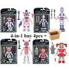 NEW FNAFs bear's midnight harem five nights joint movable detachable game peripheral hand office boy  Freddy's
