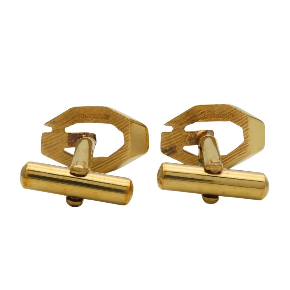 Used Givenchy cuffs metal gold business
