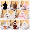 Thicken Siamese Cat Ear Cover Windproof Bear Claw Ear Cap Comfortable Kitty Plush Earmuffs  Skiing