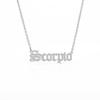 Collana con Ciondolo Zodiacale in Acciaio Inossidabile Dodici Costellazioni