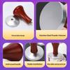 Pro Espresso Tamper 51mm 53mm with Solid Wood Handle for Cafes Bars Long-lasting Coffee Tool