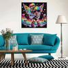 5D Diamond Painting Kit Colorful Rainbow Fairy with Hearts Pattern DIY Rhinestone Art Canvas Relaxing Home Wall Decoration