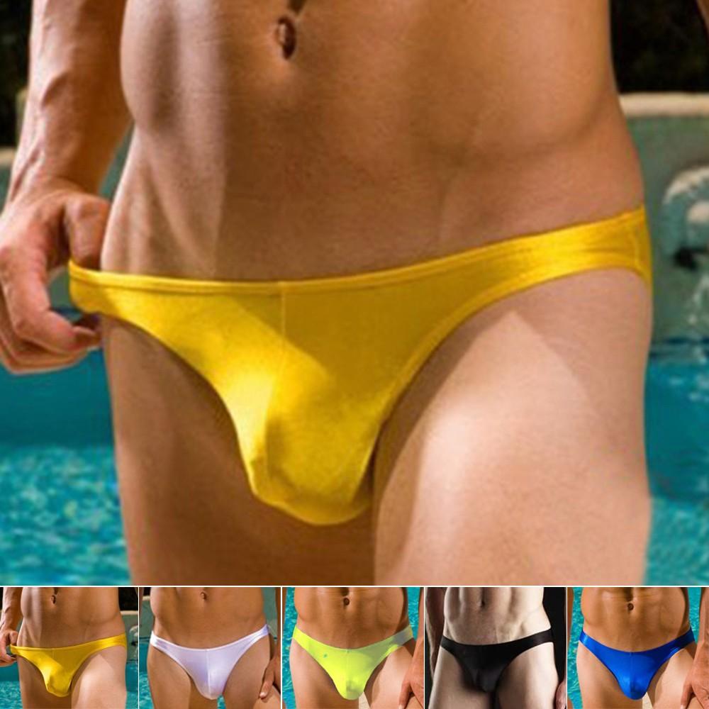 Smooth Boxer Men\'s Briefs Thong Underwear Ultra-thin