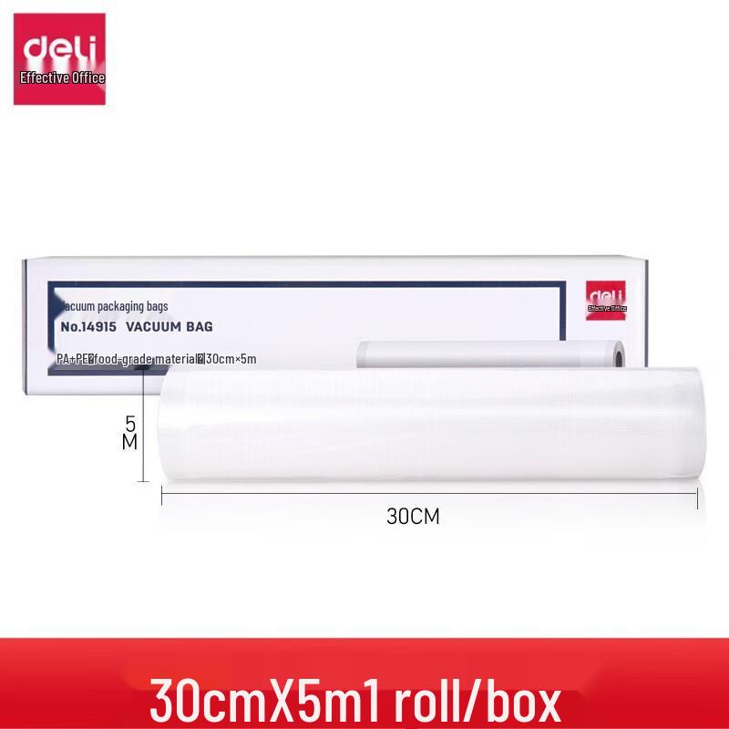 Deli 14915 Vacuum Sealer Bags Roll 2090₽