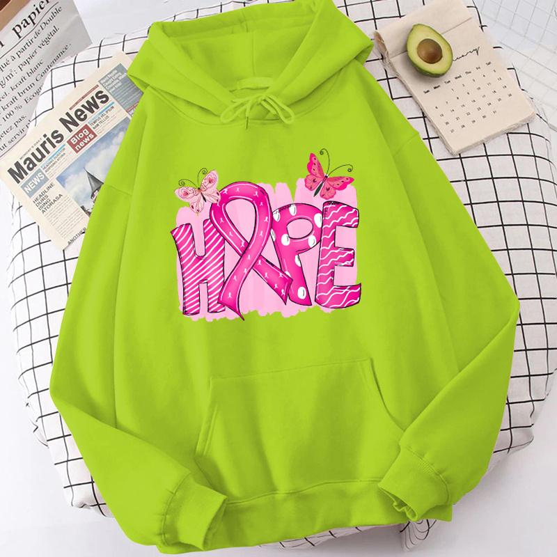 (Unisex-Hoodie)Neue Brustkrebs Druck Hoodies Unisex Harajuku Hip Hop Streetwear Casual Sweatshirt für Unisex und Frauen